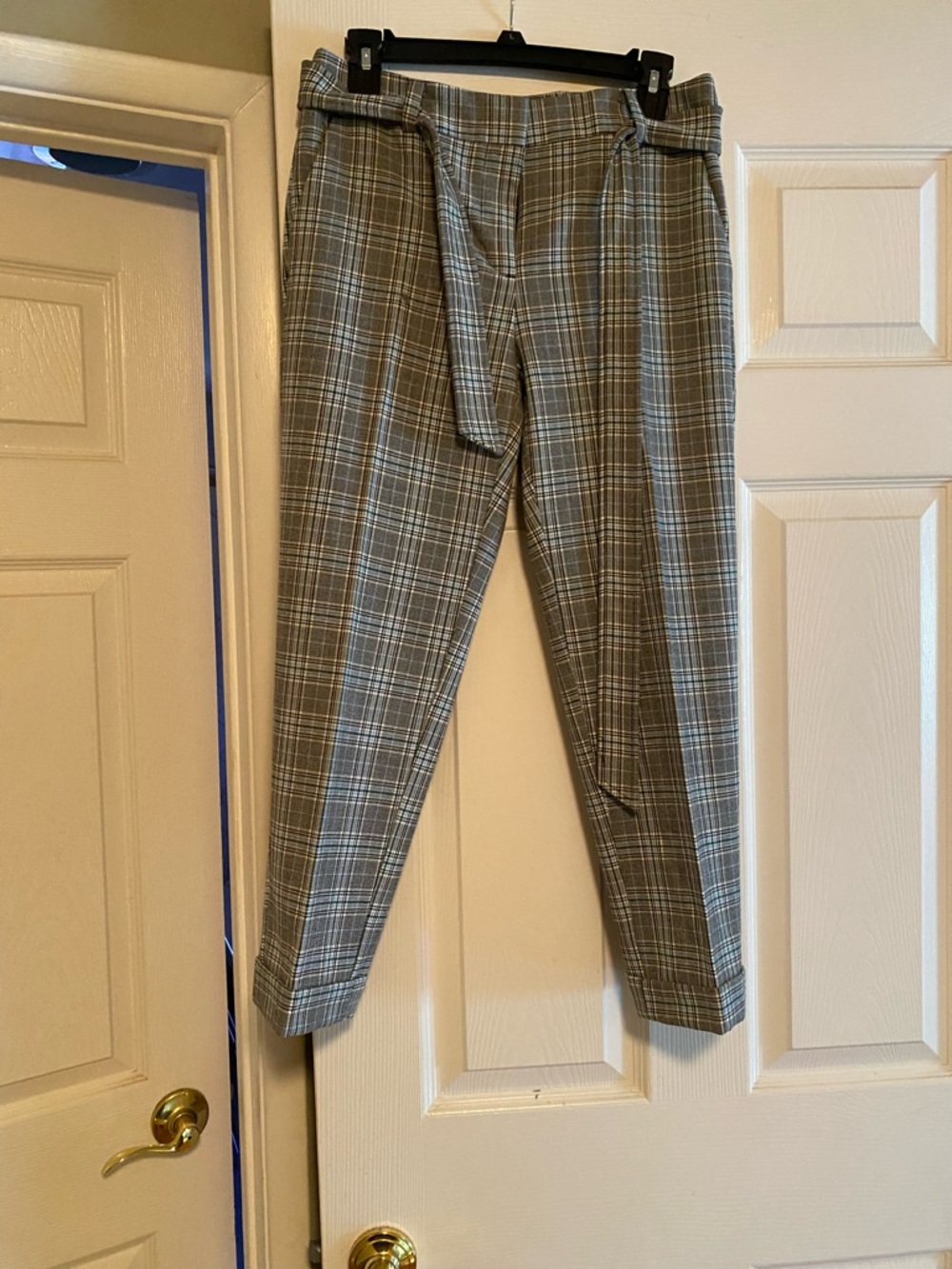 LOFT Gray Plaid Men’s Dress Pants